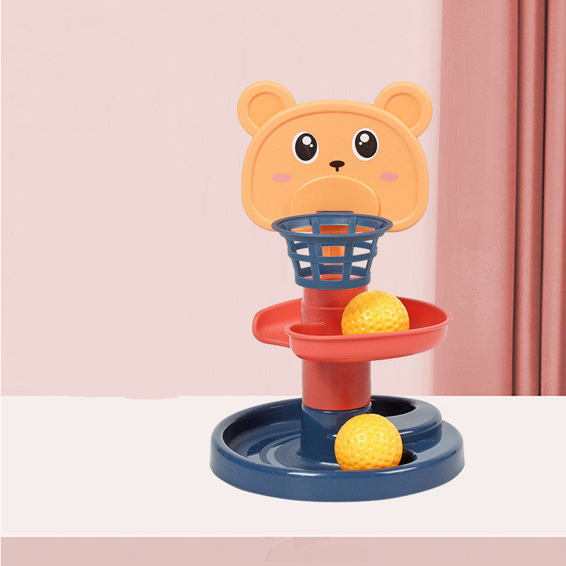 Baby Rolling Ball Tower Toy