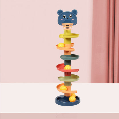 Baby Rolling Ball Tower Toy
