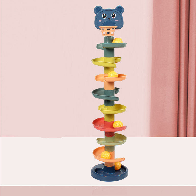 Baby Rolling Ball Tower Toy