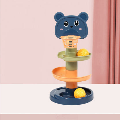 Baby Rolling Ball Tower Toy