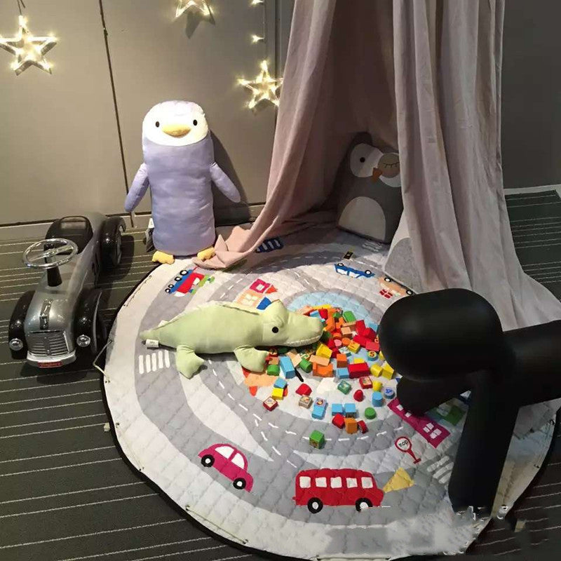 Round Baby Play & Crawling Mat