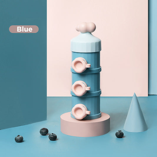 Baby Milk Powder Box (3-Layer Portable Formula Container)