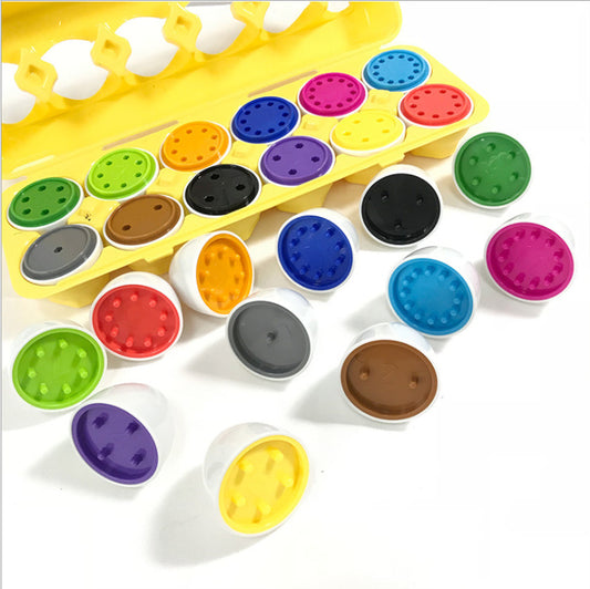 Colour & Shape Matching Egg Learning Toy Set