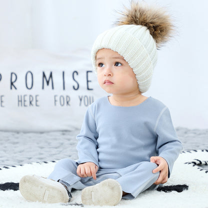 Cozy Long-Sleeve Baby Pajamas