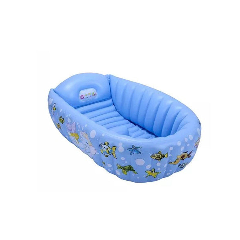 Inflatable Baby Swimming Tub with Thermal Insulation