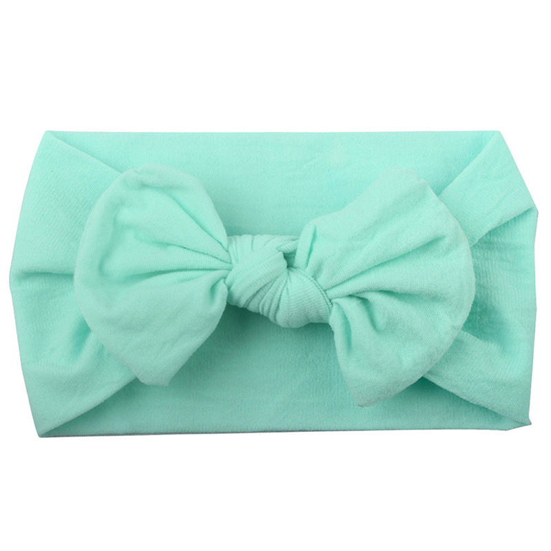Baby Nylon Bow Headband – Soft, Stretchy & Adorable Everyday Accessory