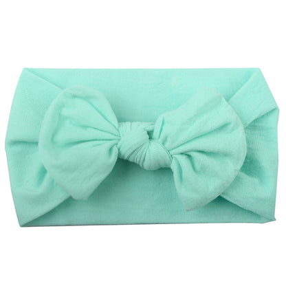 Baby Nylon Bow Headband – Soft, Stretchy & Adorable Everyday Accessory