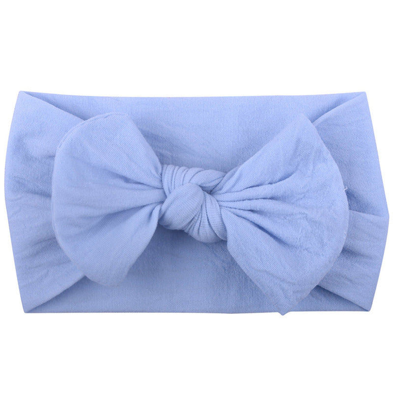 Baby Nylon Bow Headband – Soft, Stretchy & Adorable Everyday Accessory