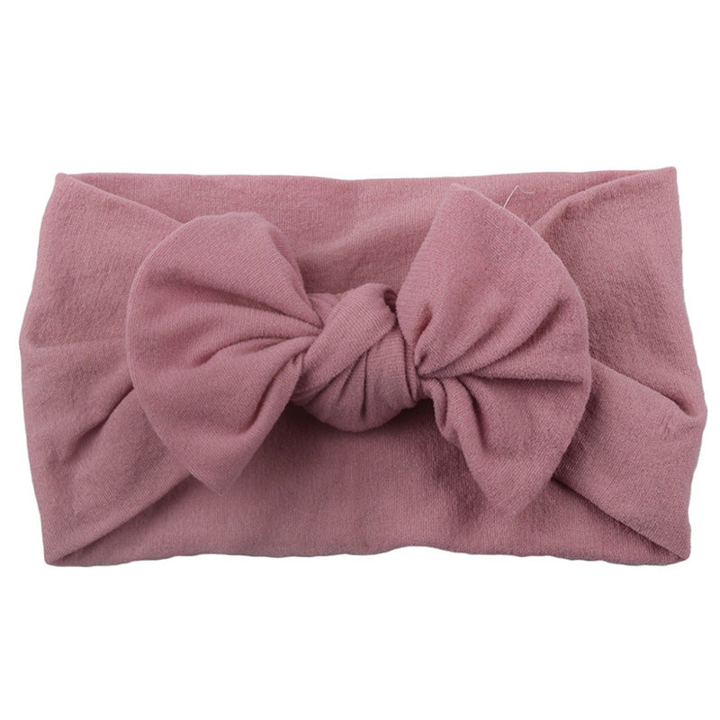 Baby Nylon Bow Headband – Soft, Stretchy & Adorable Everyday Accessory
