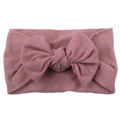 Baby Nylon Bow Headband – Soft, Stretchy & Adorable Everyday Accessory