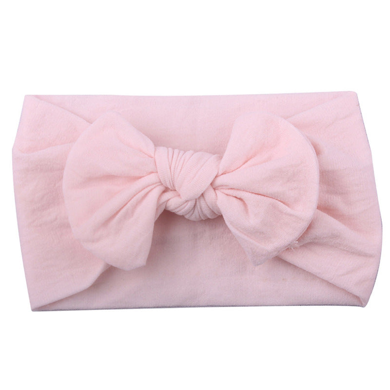 Baby Nylon Bow Headband – Soft, Stretchy & Adorable Everyday Accessory