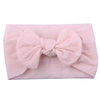 Baby Nylon Bow Headband – Soft, Stretchy & Adorable Everyday Accessory