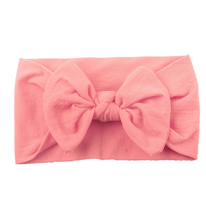 Baby Nylon Bow Headband – Soft, Stretchy & Adorable Everyday Accessory