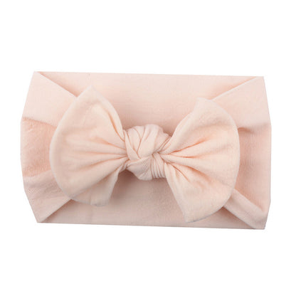 Baby Nylon Bow Headband – Soft, Stretchy & Adorable Everyday Accessory