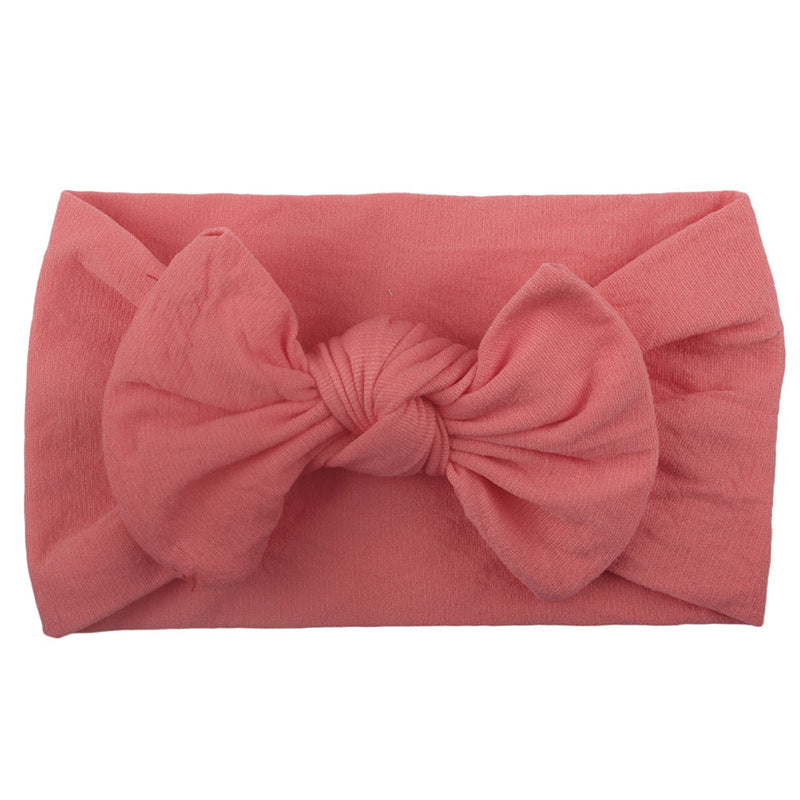 Baby Nylon Bow Headband – Soft, Stretchy & Adorable Everyday Accessory