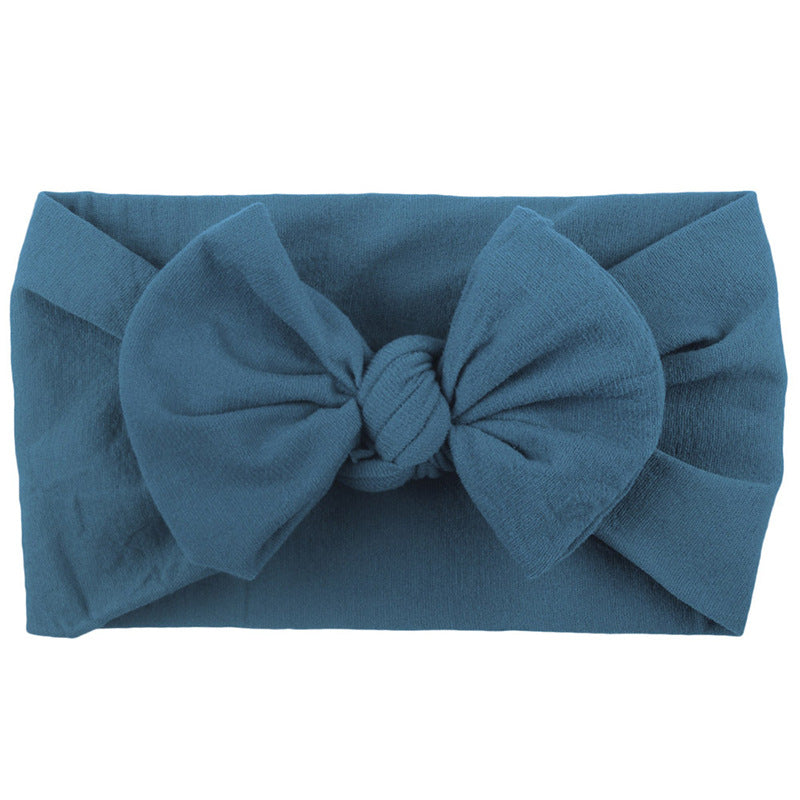 Baby Nylon Bow Headband – Soft, Stretchy & Adorable Everyday Accessory