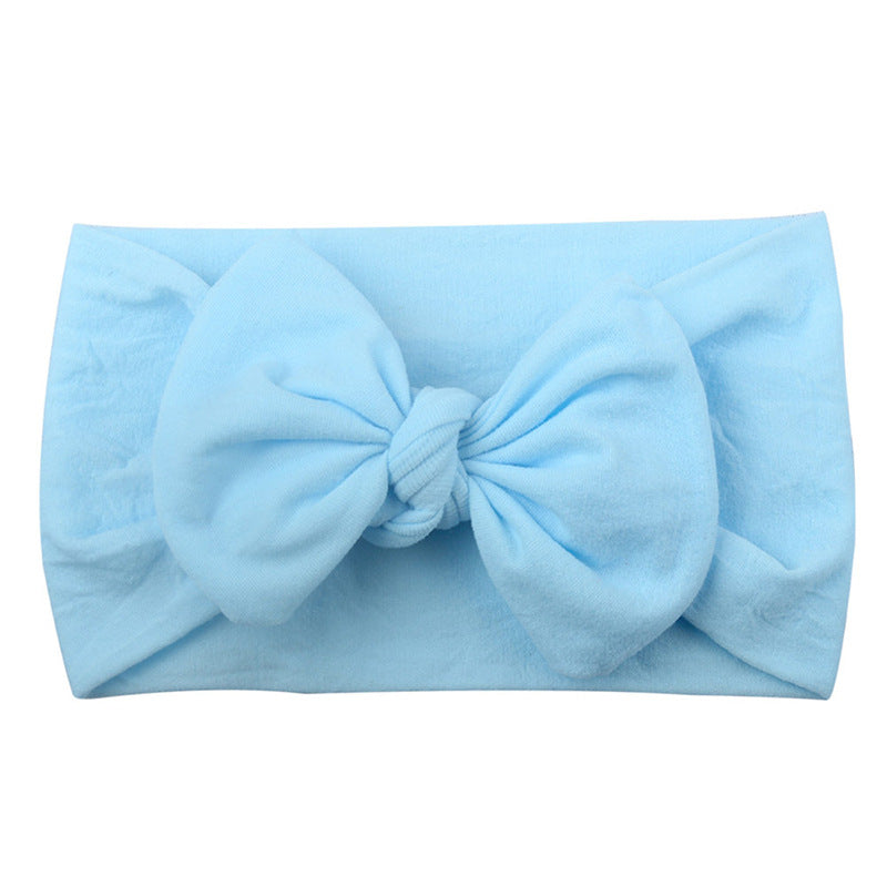 Baby Nylon Bow Headband – Soft, Stretchy & Adorable Everyday Accessory
