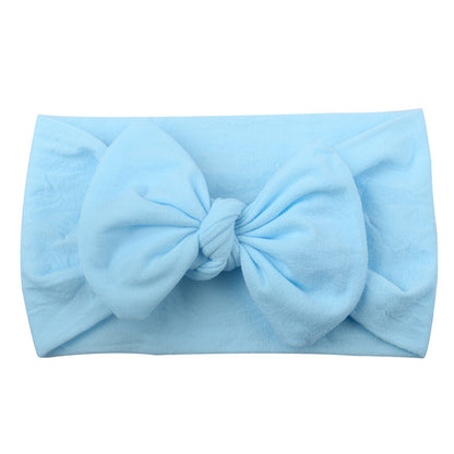 Baby Nylon Bow Headband – Soft, Stretchy & Adorable Everyday Accessory