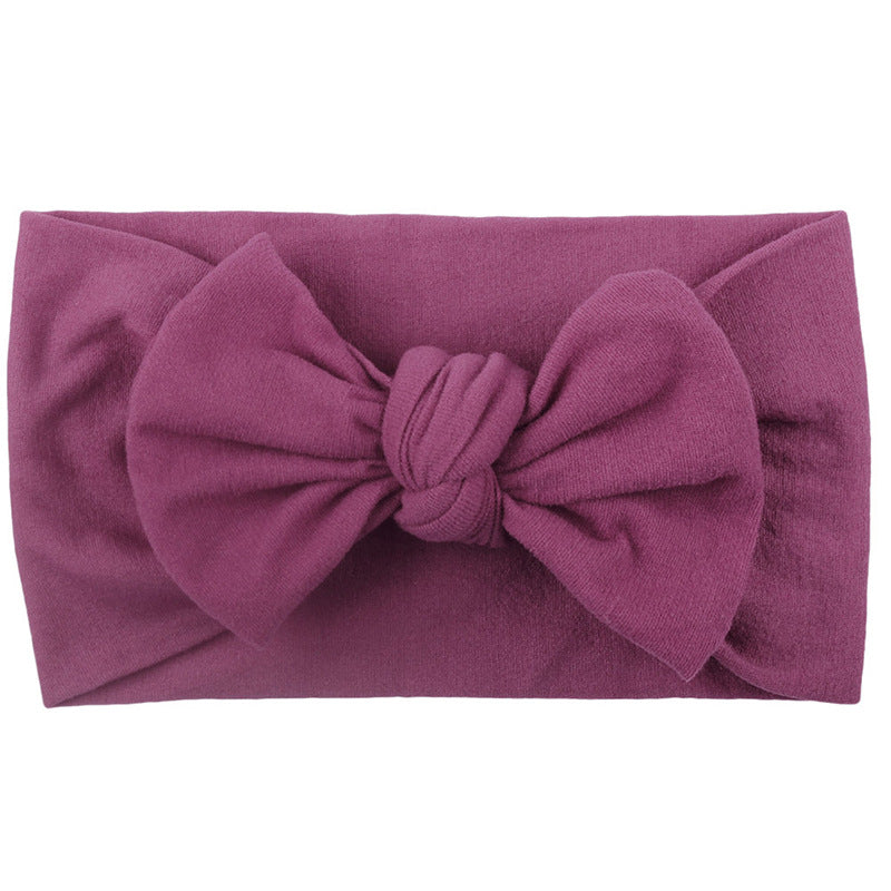 Baby Nylon Bow Headband – Soft, Stretchy & Adorable Everyday Accessory