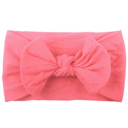 Baby Nylon Bow Headband – Soft, Stretchy & Adorable Everyday Accessory