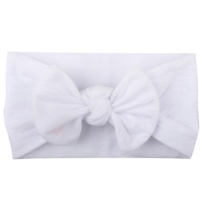 Baby Nylon Bow Headband – Soft, Stretchy & Adorable Everyday Accessory