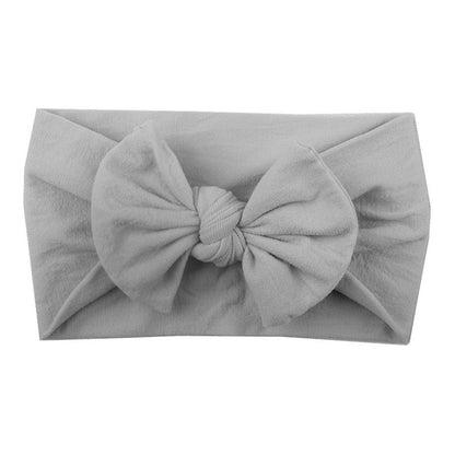 Baby Nylon Bow Headband – Soft, Stretchy & Adorable Everyday Accessory