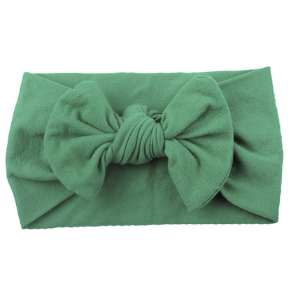 Baby Nylon Bow Headband – Soft, Stretchy & Adorable Everyday Accessory