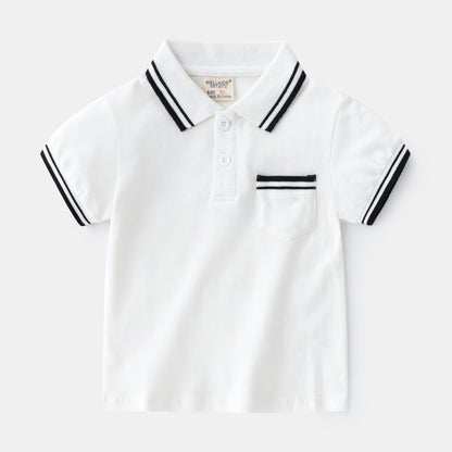 Classic Boys’ Summer Polo Shirt