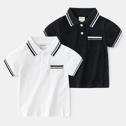Classic Boys’ Summer Polo Shirt