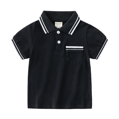 Classic Boys’ Summer Polo Shirt