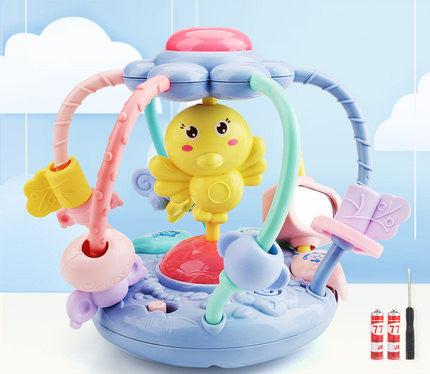 Baby Rattle Teether with Light & Sound
