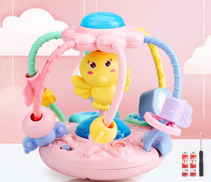 Baby Rattle Teether with Light & Sound