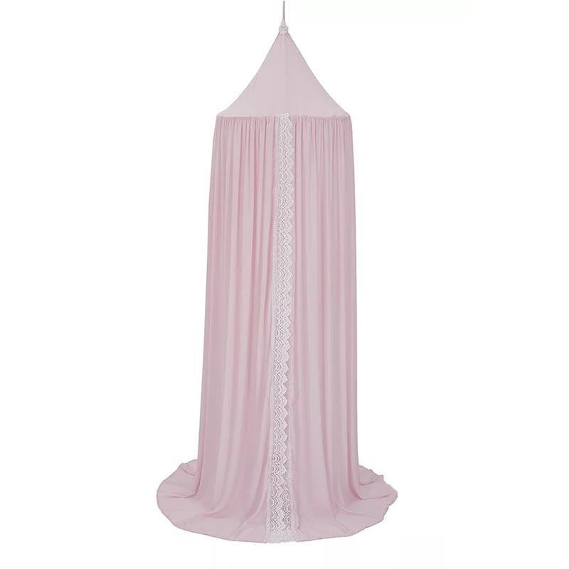 Chiffonx Lace Princess Bed Canopy Mosquito Net Hanging Curtain Baby Indoor Outdoor Play Reading Tent Kids Bedroom Decoration