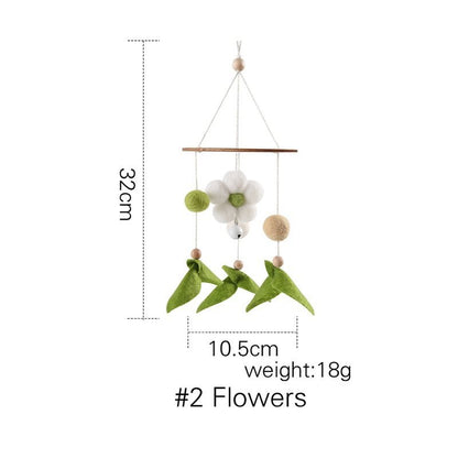 Cross-border Comforter Bed Bell Hanging Baby Sleep Companion Wind Chimes Rotatable Rattle Toys