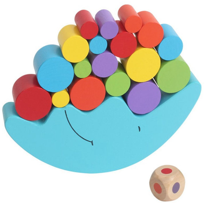 Moon Balance Wooden Game