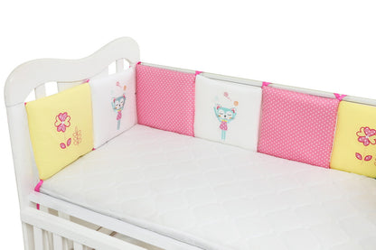 Baby Bedding Pink Kitten Bed Fence
