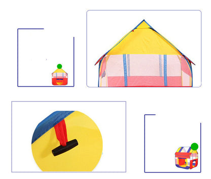 Kids’ Outdoor Playhouse Tent – Large Pop-Up Playroom for Garden, Indoors & Adventure Fun!