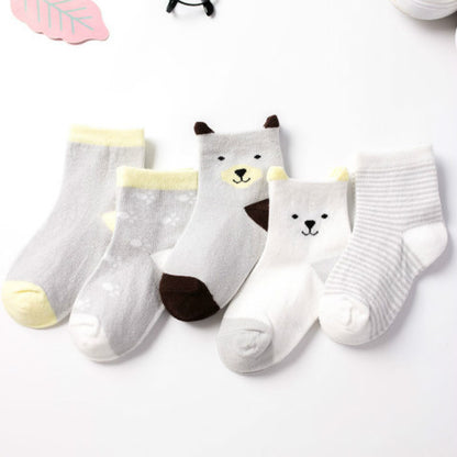 Cartoon Baby Cotton Socks