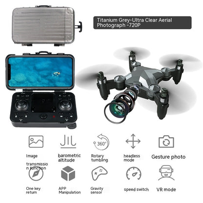Mini Suitcase Drone – Portable Foldable RC Drone With HD Aerial Photography (480P / 720P)