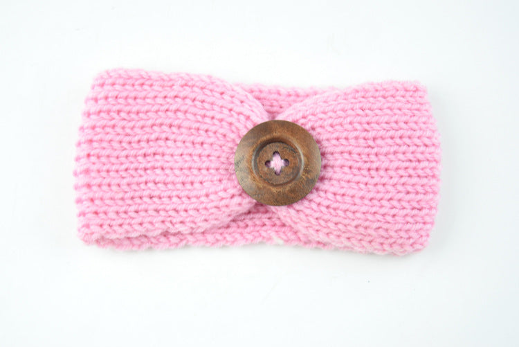 Baby Knitted Wool Headband (Hand-Woven)