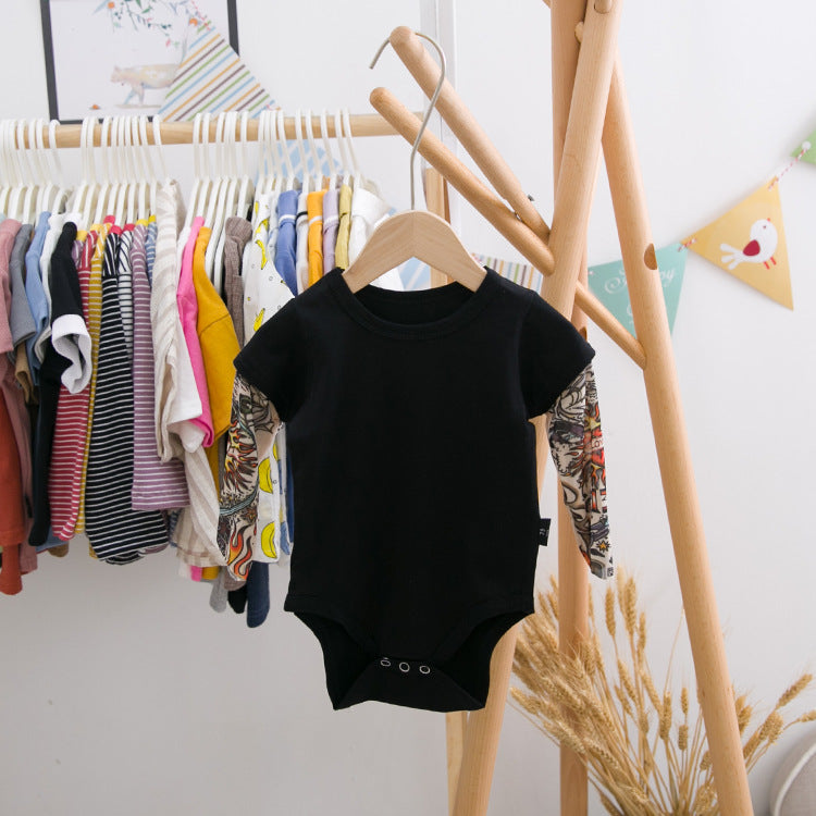 BabyBlush Long Sleeve Summer Wrap Onesie