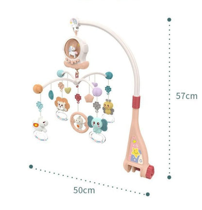 Magical Rotating Baby Music Bed Bell – Soothing Crib Mobile for Sweet Dreams