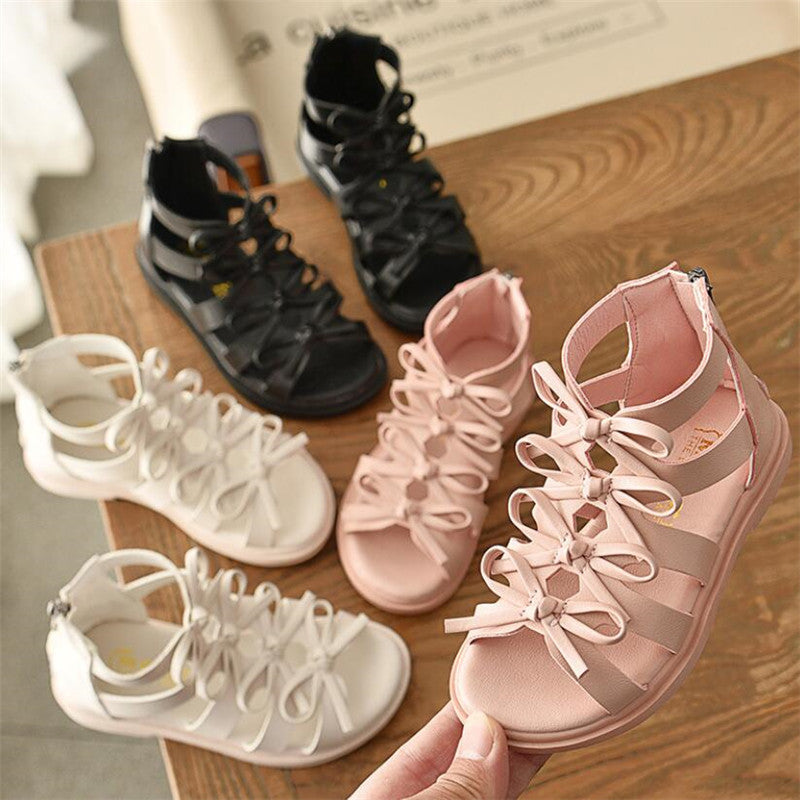 Girls Bow Cute Sandals