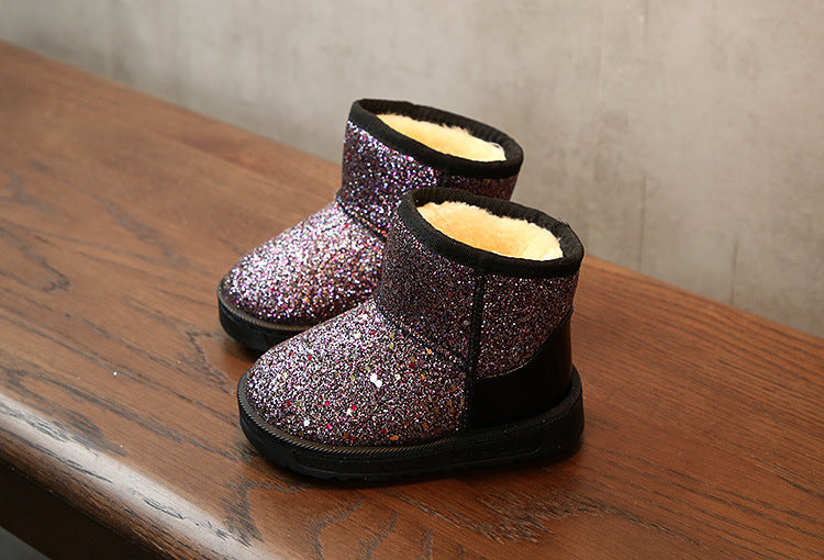 Children’s Glitter Snow Boots – Warm, Cozy & Sparkling Winter Style