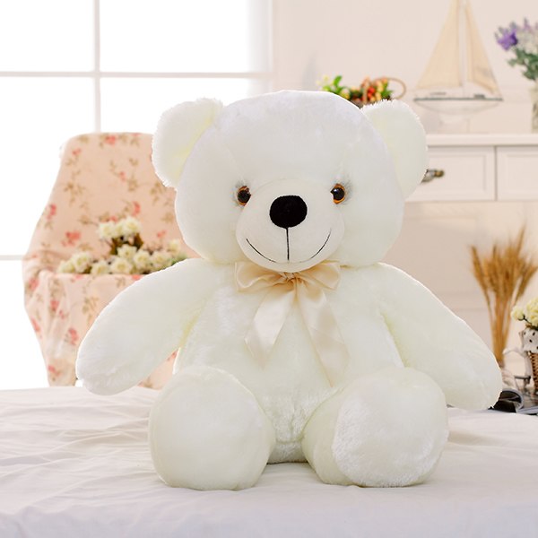 LED Light-Up Teddy Bear Plush Toy