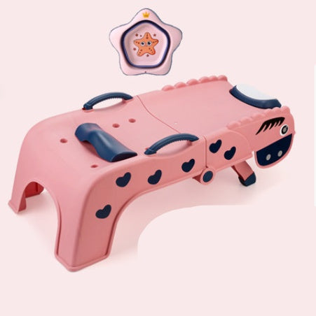 Baby Wash Hair Recliner Children Shampoo Bed Stool Household