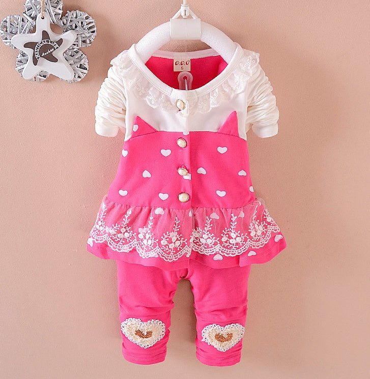 Baby Girls 2-Piece Clothing Set
