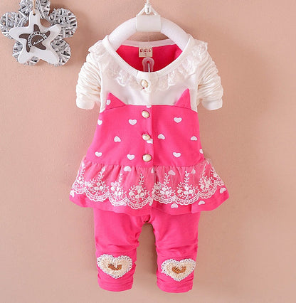Baby Girls 2-Piece Clothing Set