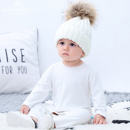 Cozy Long-Sleeve Baby Pajamas