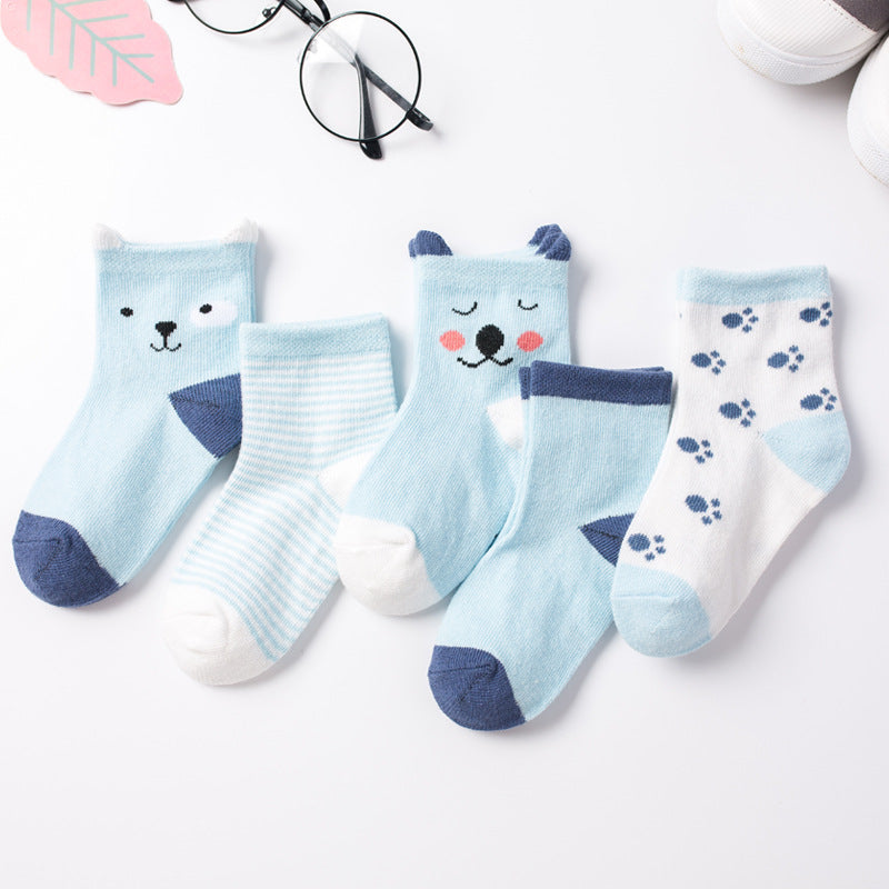 Cartoon Baby Cotton Socks